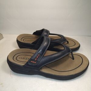 Orthofeet Eldorado 567 Adjustable Strap Sandals Men's sz 7.5(2E) Wide.